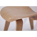 Silla de comedor de madera contrachapada Molde